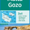 Wanderkarte Malta, Gozo