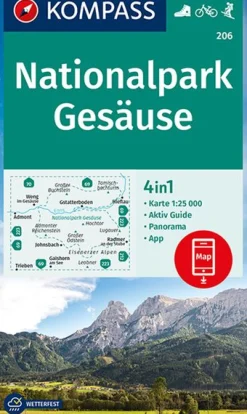 Wanderkarte Nationalpark Gesäuse