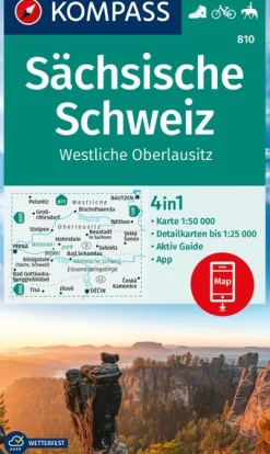 Wanderkarte Sächsische Schweiz