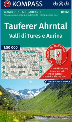 Wanderkarte Tauferer Ahrntal