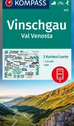 Wanderkarte Vinschgau