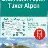 Wanderkarte Zillertaler Alpen, Tuxer Alpen