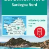 Wanderkarten Set Sardinien Nord, Sardegna Nord