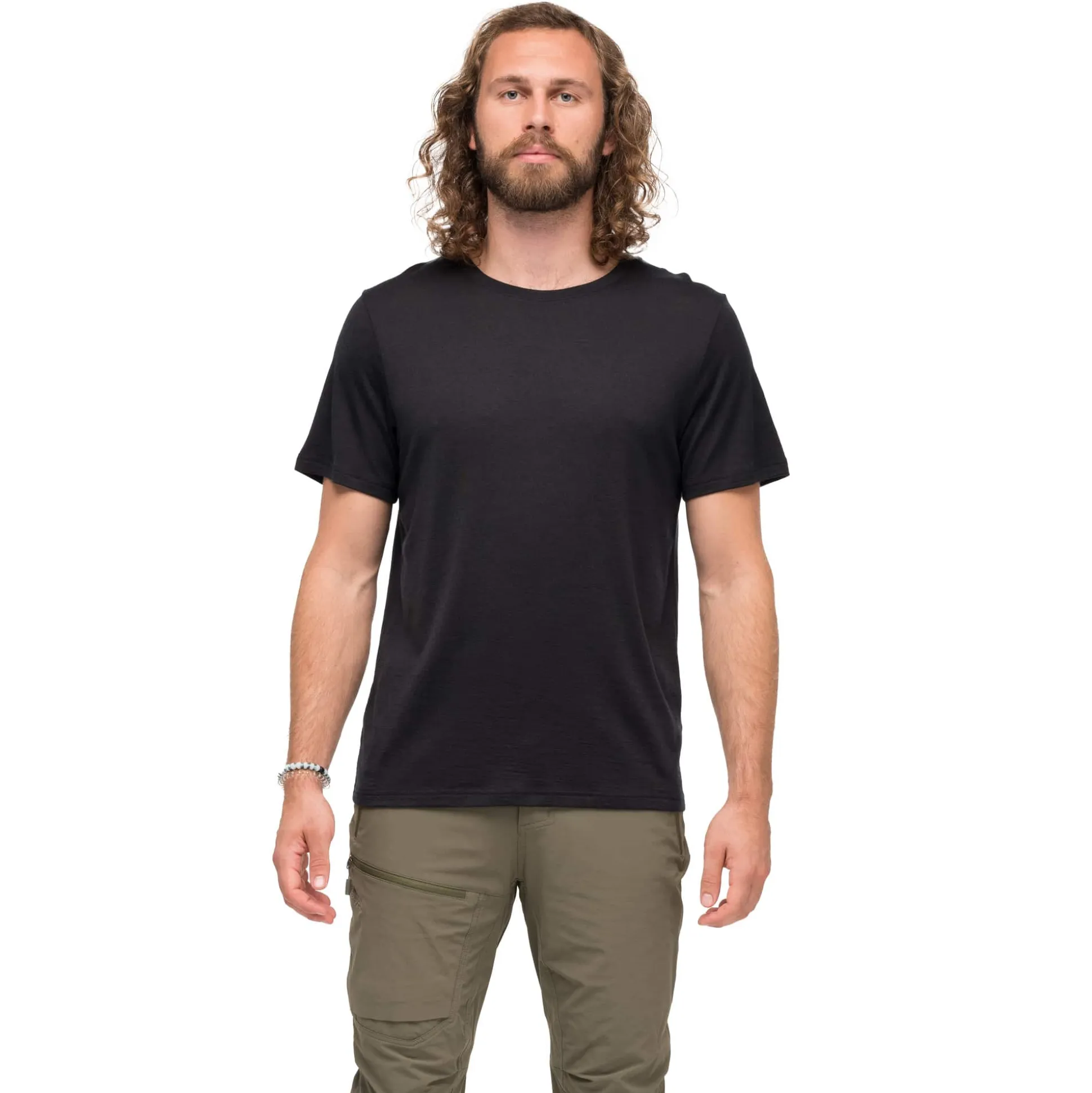 Whenever Merino Tee Black