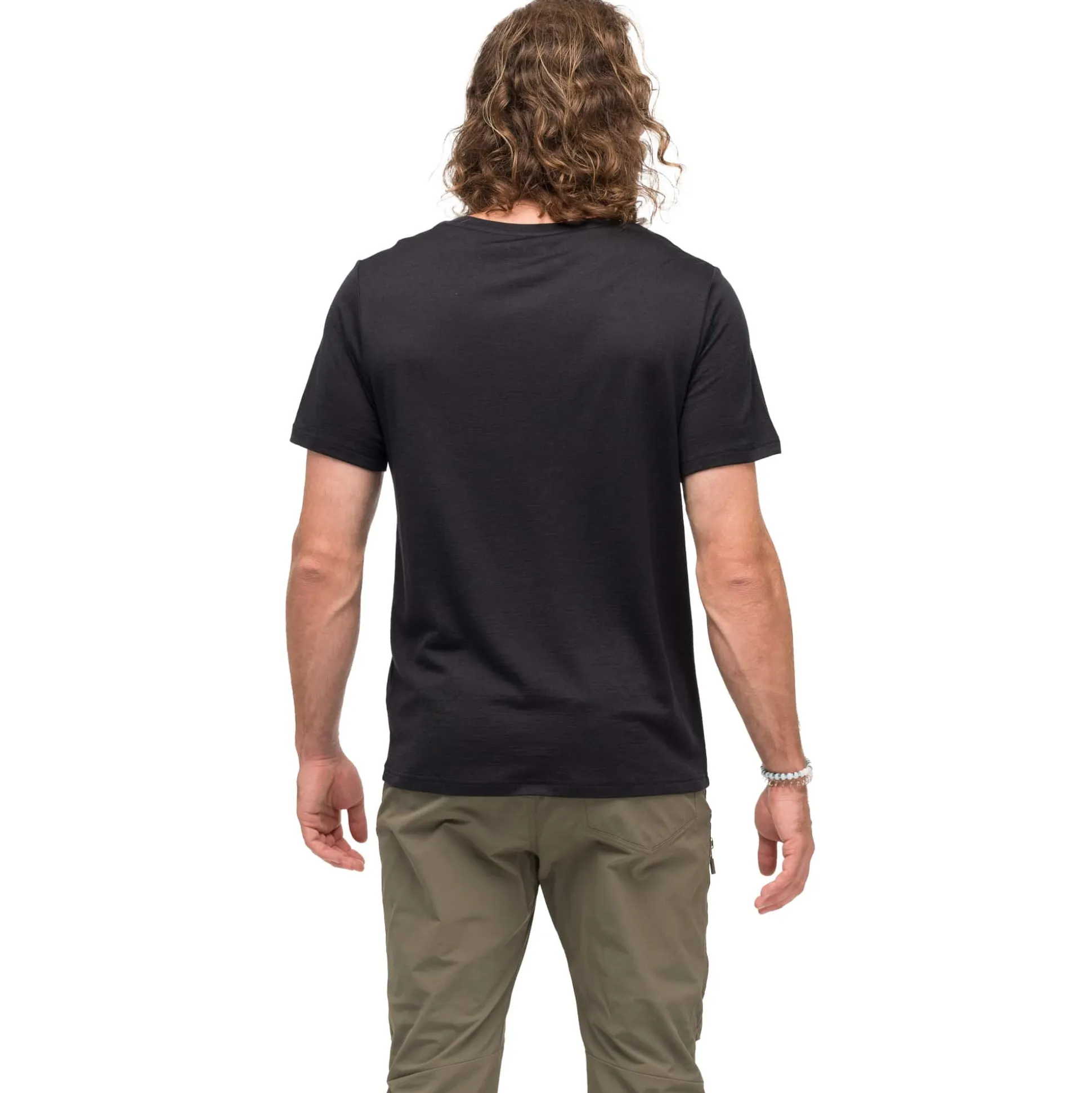 Whenever Merino Tee Black