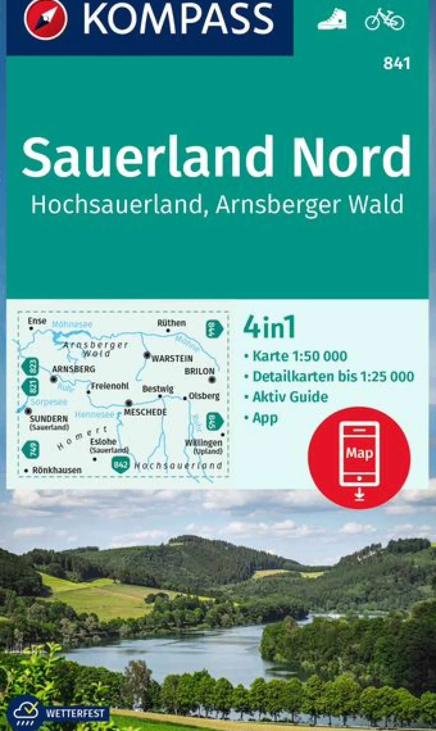 WK 841 - Hochsauerland,Arnsberger Wald