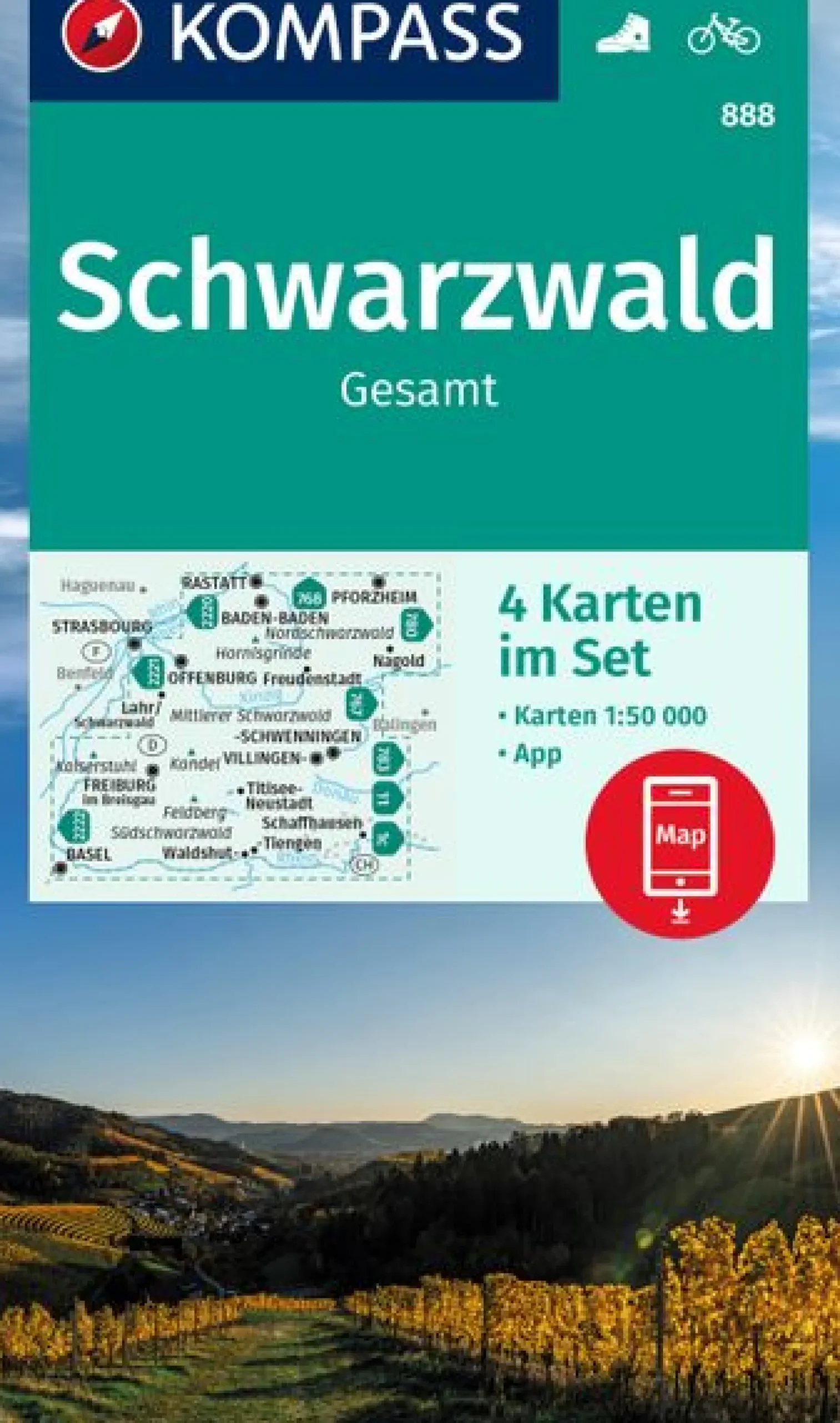 WK 888 - Schwarzwald Gesamt (4-K-Set)