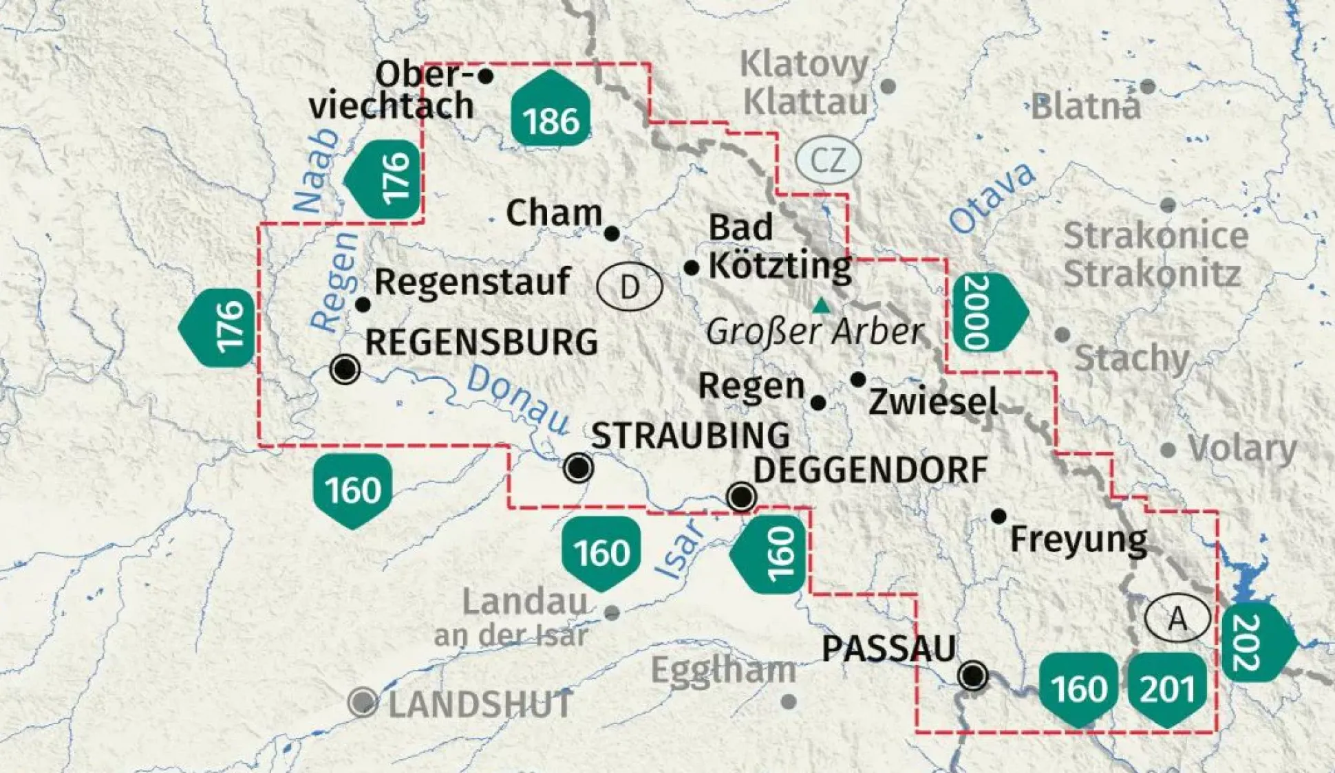 WK 198 Bayerischer Wald