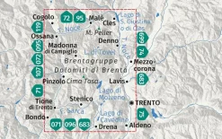 WK 73 Brentagruppe, Weltnaturerbe, Dolomiti di Brenta