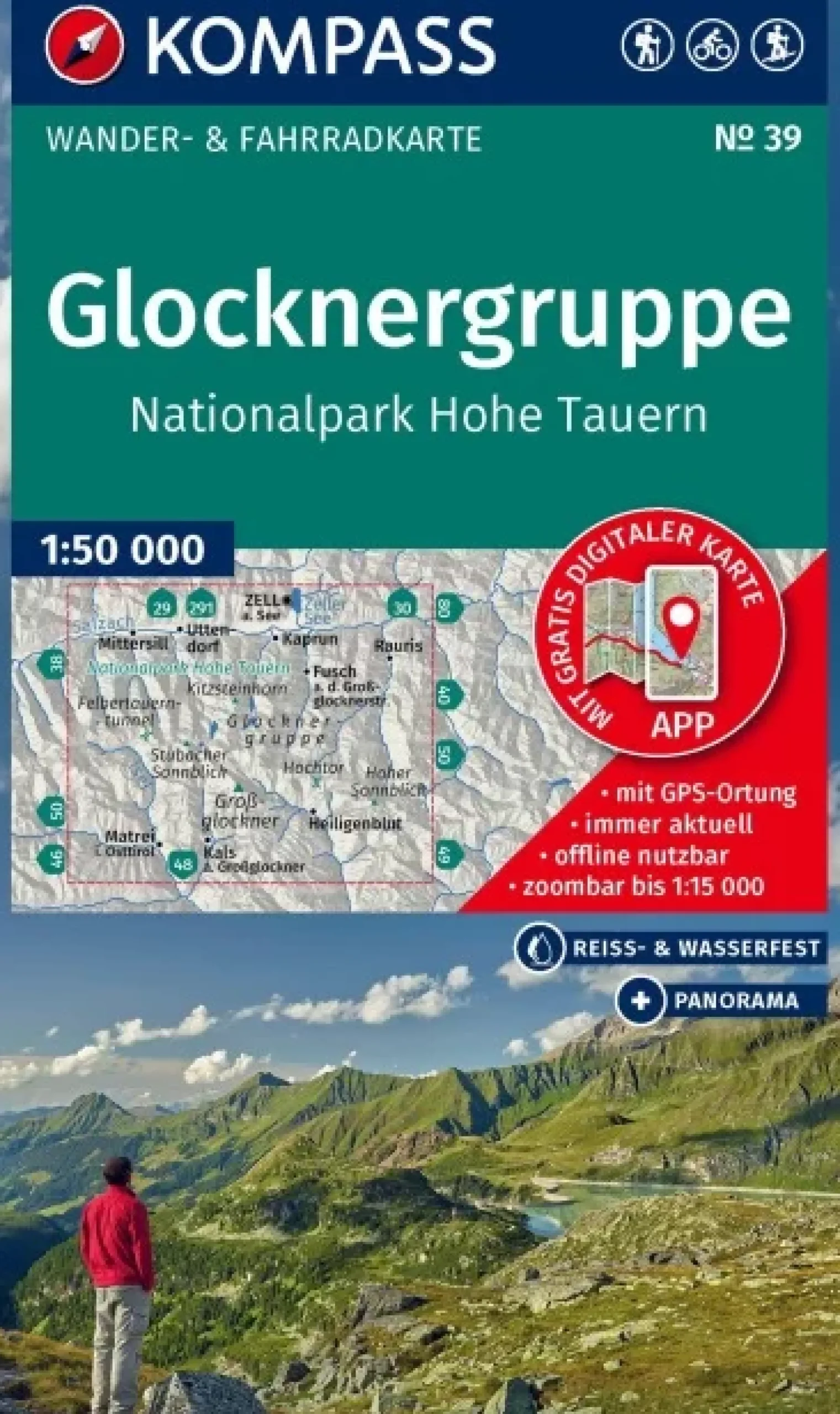 WK 39 Glocknergruppe, Nationalpark Hohe Tauern