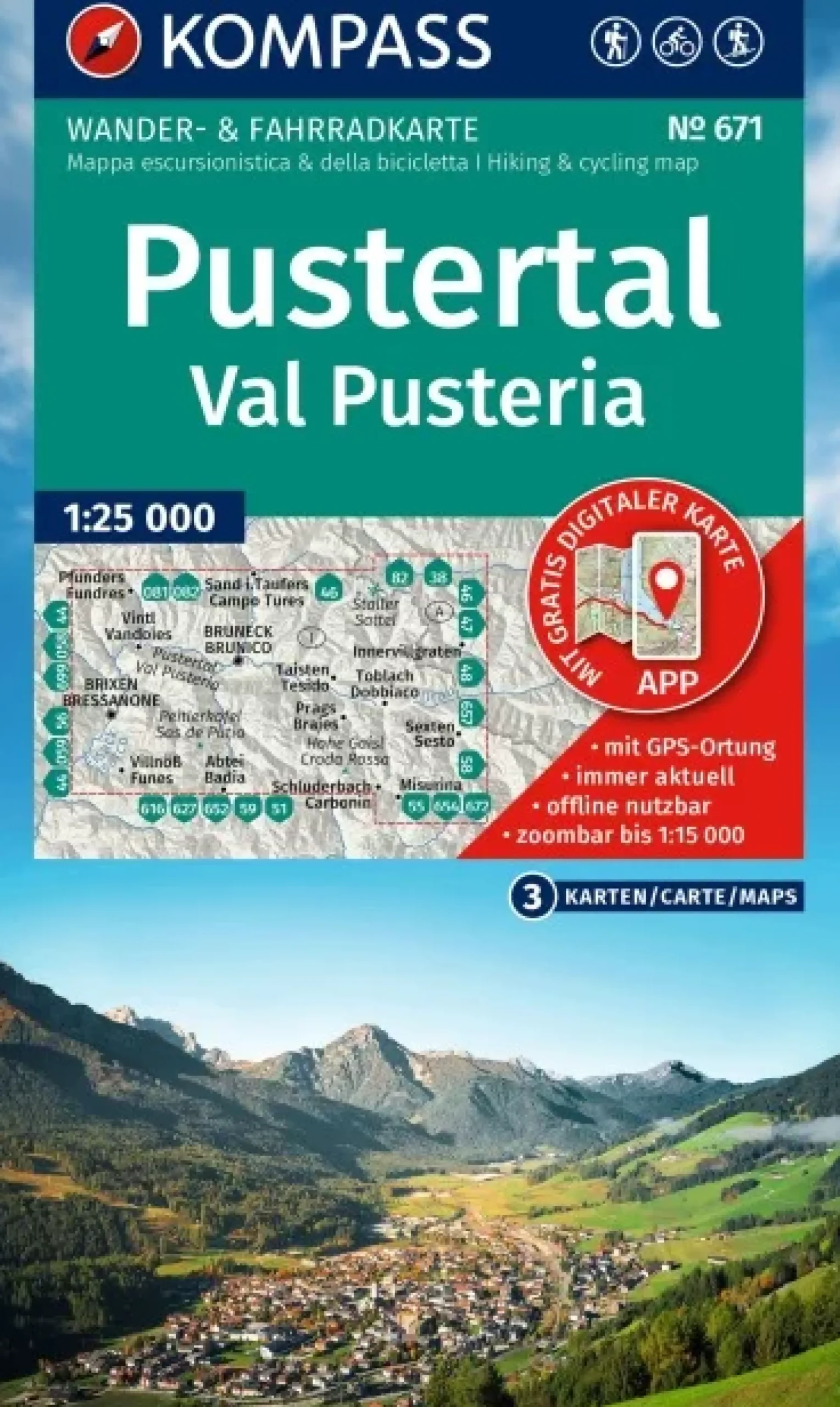 WK 671 Pustertal, Val Pusteria